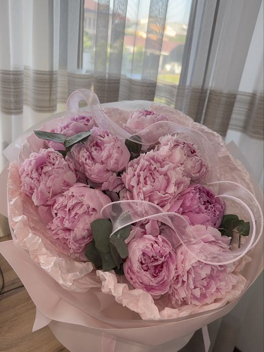 цветы пионы 10000тг