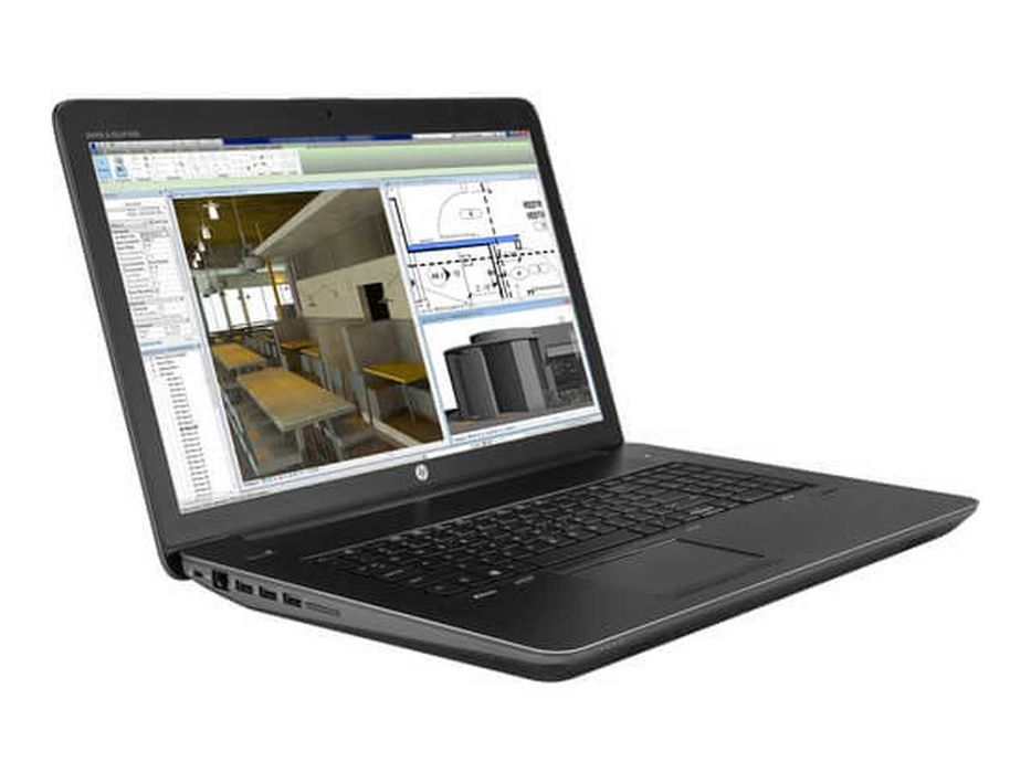Лаптоп HP ZBook 17 G3 E3-1535M V5 M2000M 32GB 512GB SSD NVME с до 24 МЕСЕЦА ГАРАНЦИЯ и Windows 11 PRO