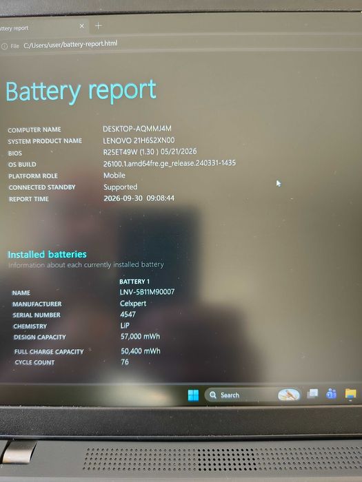 Lenovo L14 Gen4 AMD Ryzen 5 PRO 7530U Radeon Graphics | 16GB DDR4 | 256GB SSD NVMe