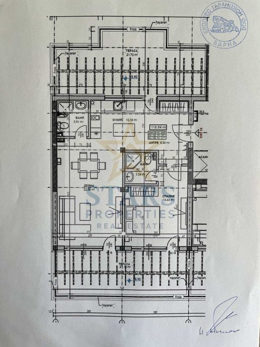 Продажба 2-стаен гр. Варна - к.к. Св.Св. Константин и Елена 118m²
