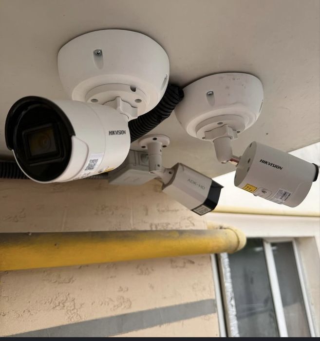 Установка Камеры Видеонаблюдение