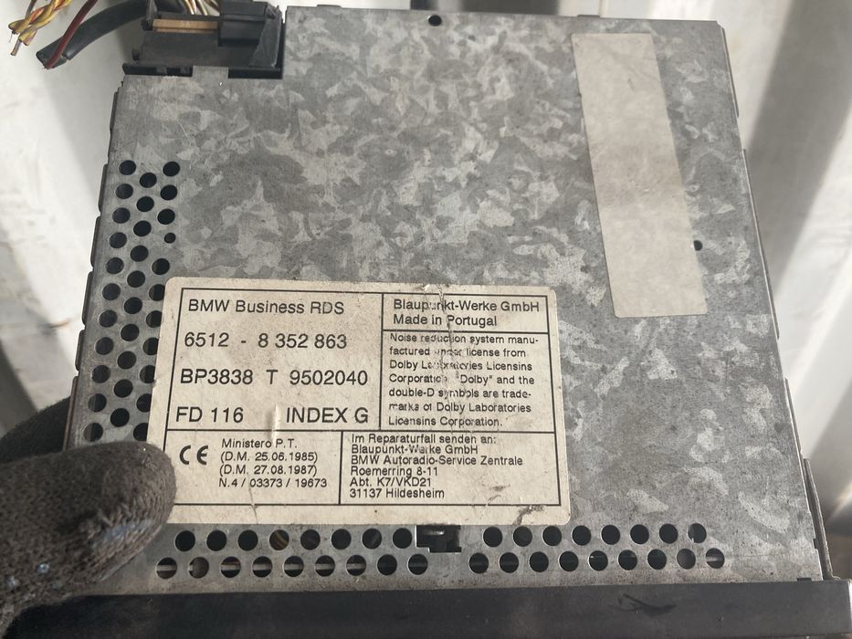 Автомагнитола БМВ 7 Е38 / BMW 7 E38