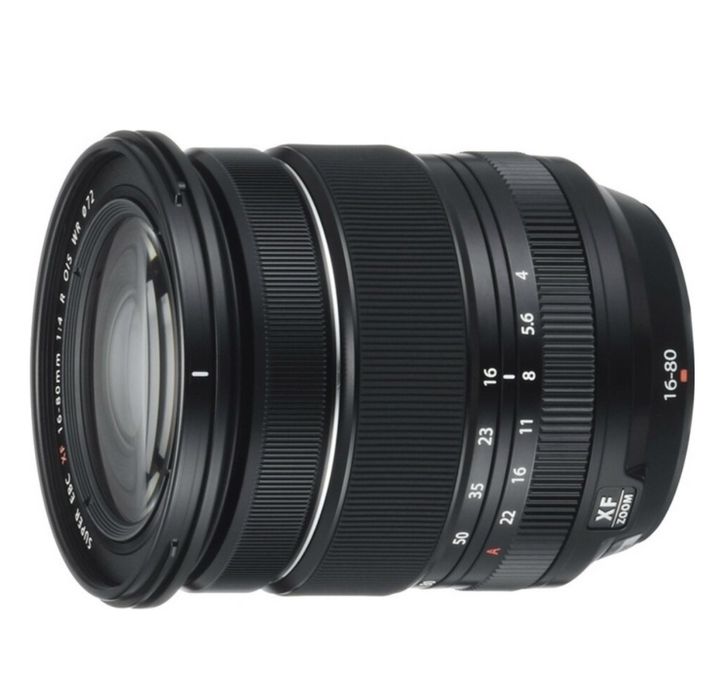 Объектив Fujifilm Fujinon XF 16-80mm f/4 R OIS WR черный