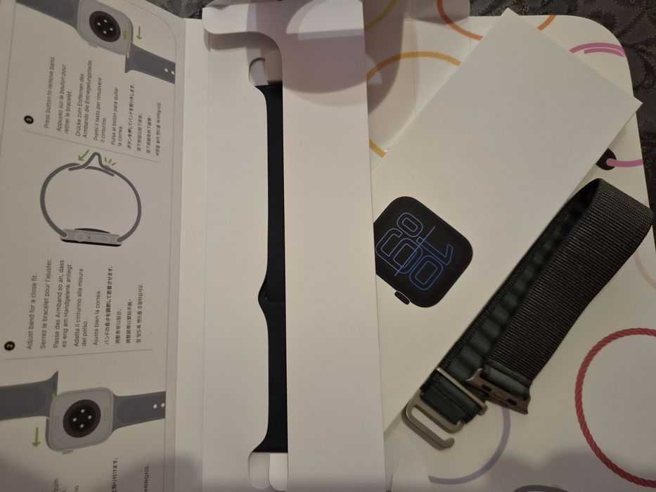 Apple Watch SE3 Гаранция + 3 каишки + Бързо зареждане