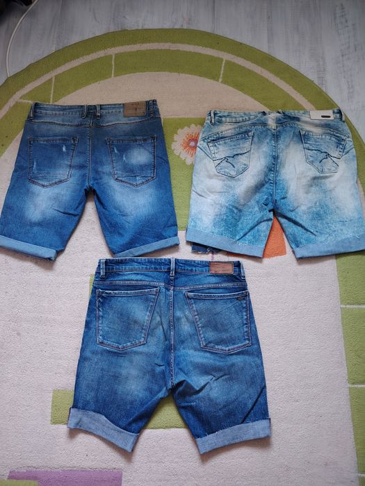 Blugi scurți bărbat, bermude blugi bărbat