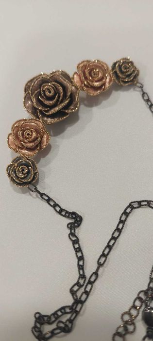 Огърлица златна на Италиянската марка Caoro 15.26 grama 14 карата