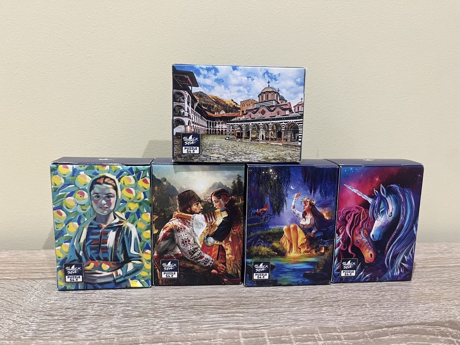 Мини пъзели, игри и забавни книжки