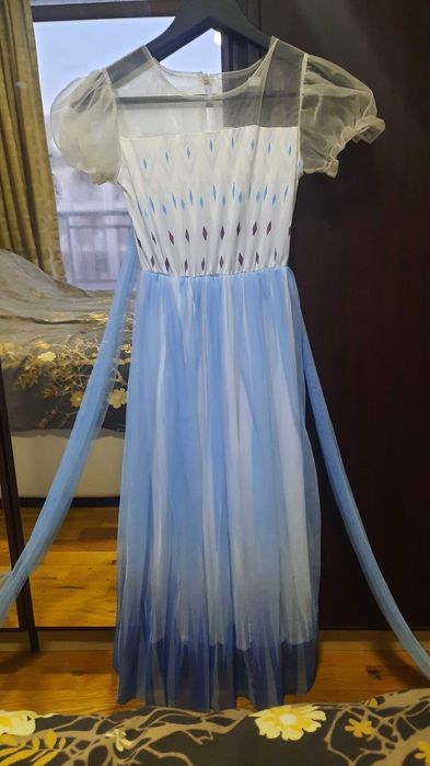 Детска хелоуин рокли Елза и Анна