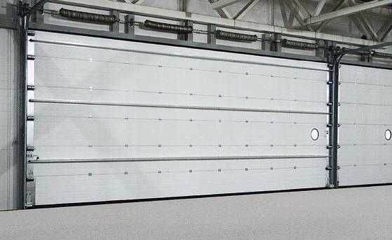 Гаражные  секционные ворота
