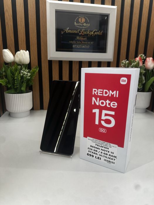 Redmi note 15 256gb / 8gb ram Garantie! #55303