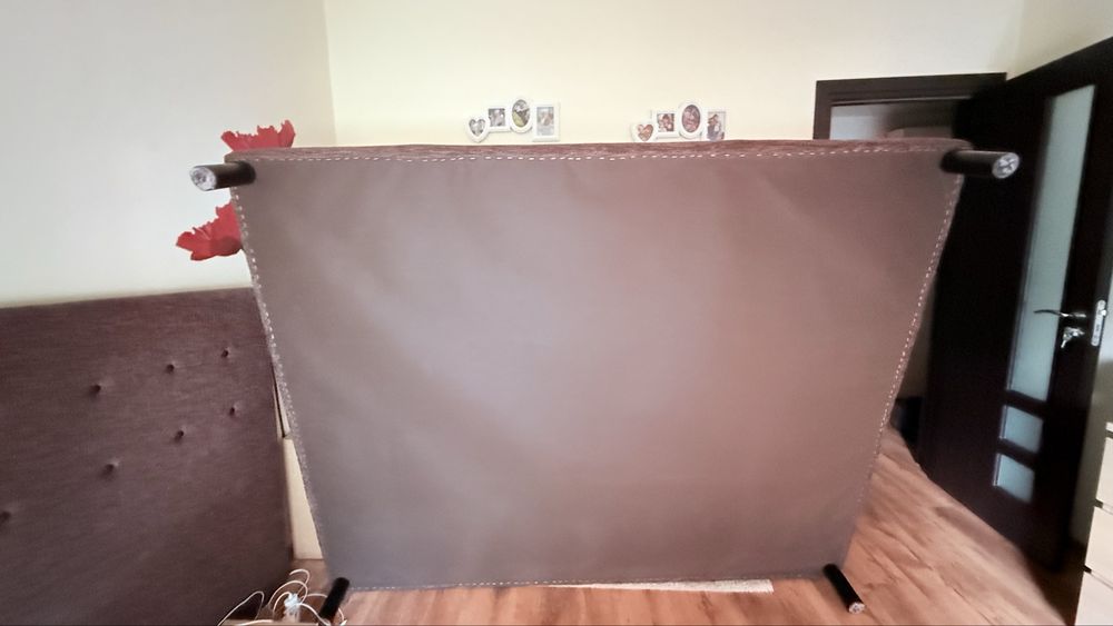 Pat matrimonial tapitat Mobexpert 160/200cm