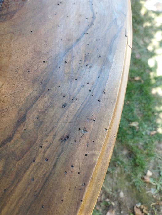 Маса с орехов фурнир.