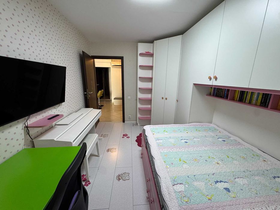 Închiriez apartament 4 camere – Crângași | 88 mp | Centrală proprie | 2 băi | Parcare | Metrou