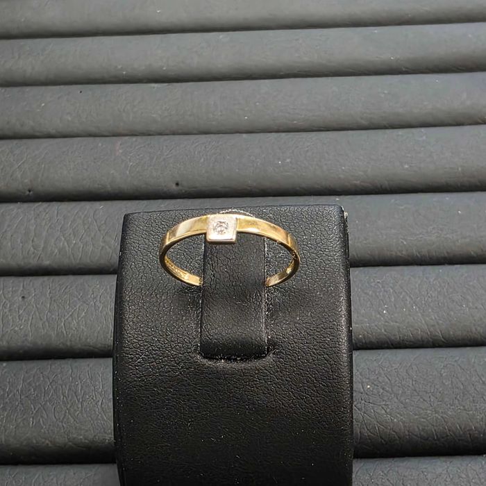 Inel Aur 18K - 0.77 grame / 468 lei ( B34095.1 / Ag28 Doi Baieti )