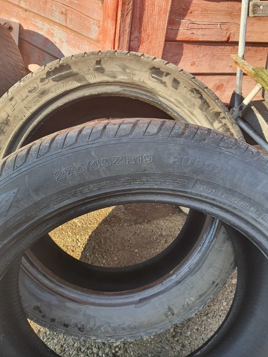 Vand 4 anvelope  275 45 ZR 19 = 2 buc-  245 50 R 19 =2 buc