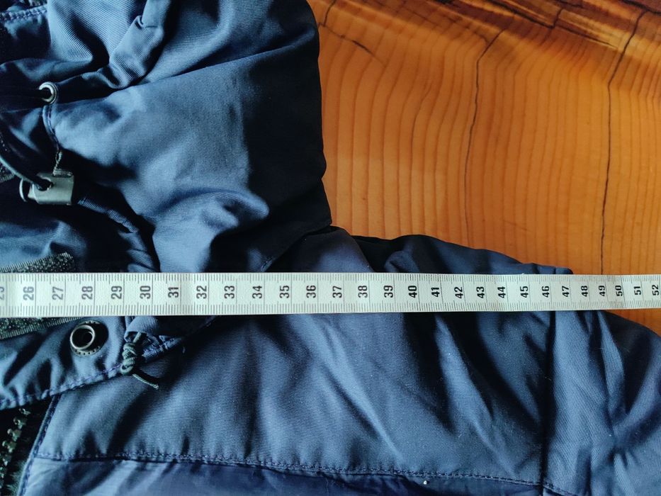 Топло зимно тъмносиньо яке с пух Denim & Supply Ralph Lauren пухенка