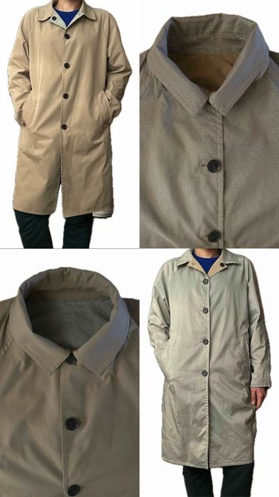 Мужской двустронний плащ