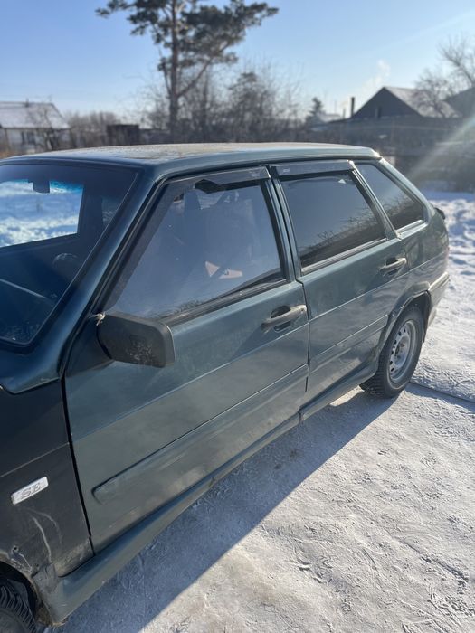 Ваз 2114 на полном ходу