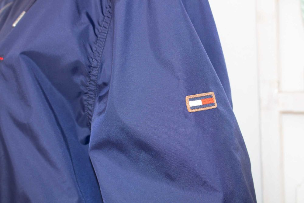 Tommy Hilfiger Оригинално дамско яке тъмносиньо Windbreaker Ветровка XL