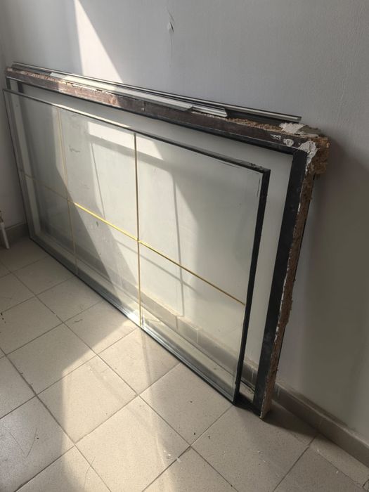 Межкомнатное окно б/у