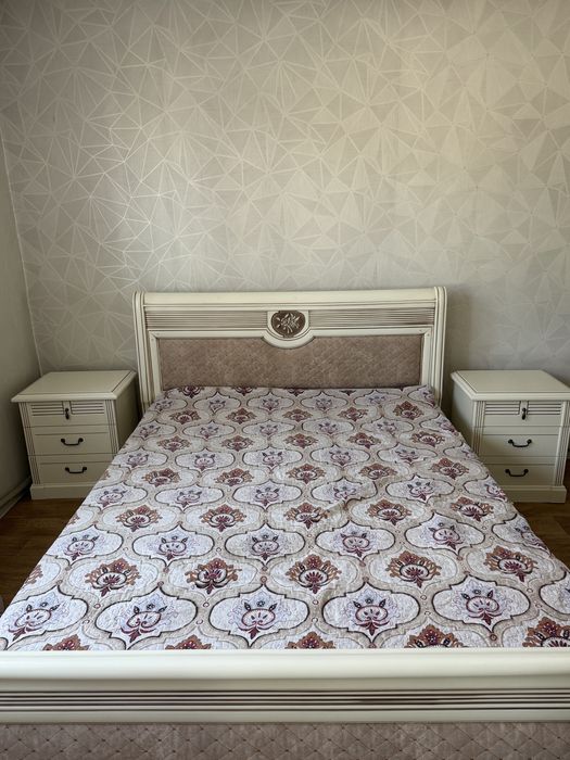 Спальный гарнитур (белорусская мебель, мдф)