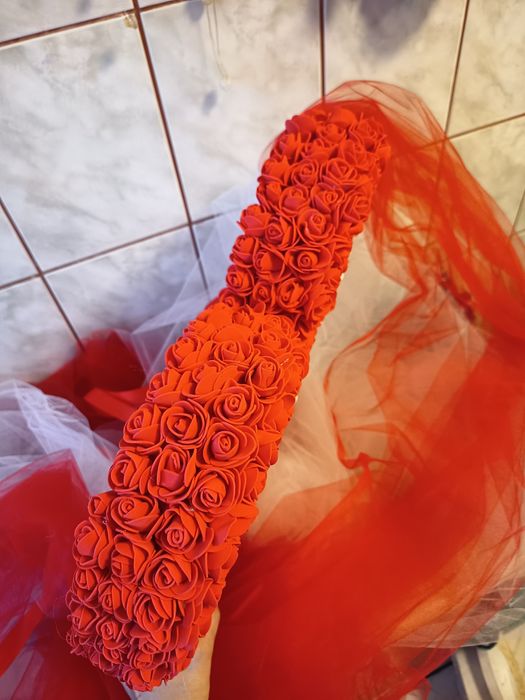 Inimioara Decorativa Masina Nunta DeLuxe