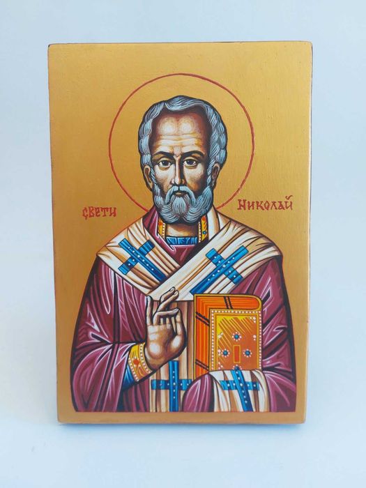 ИКОНА :: Ръчно рисувани икони с темперни бои върху грундирана дъска и защитен лак ::