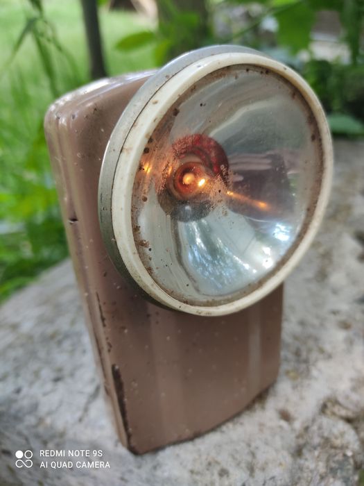 Стар  метален фенер колекционерски