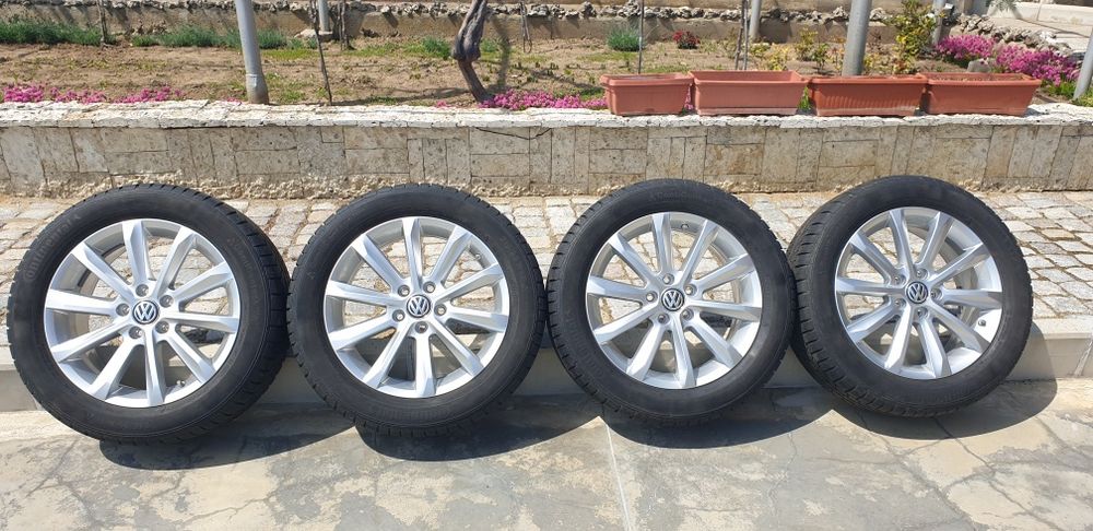 Оригинални лети джанти 17 цола 5х112 от Пасат В8.