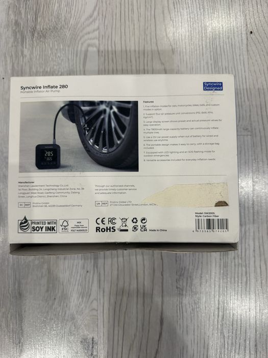 Syncwire Inflate Series – Мощен и компактен компресор