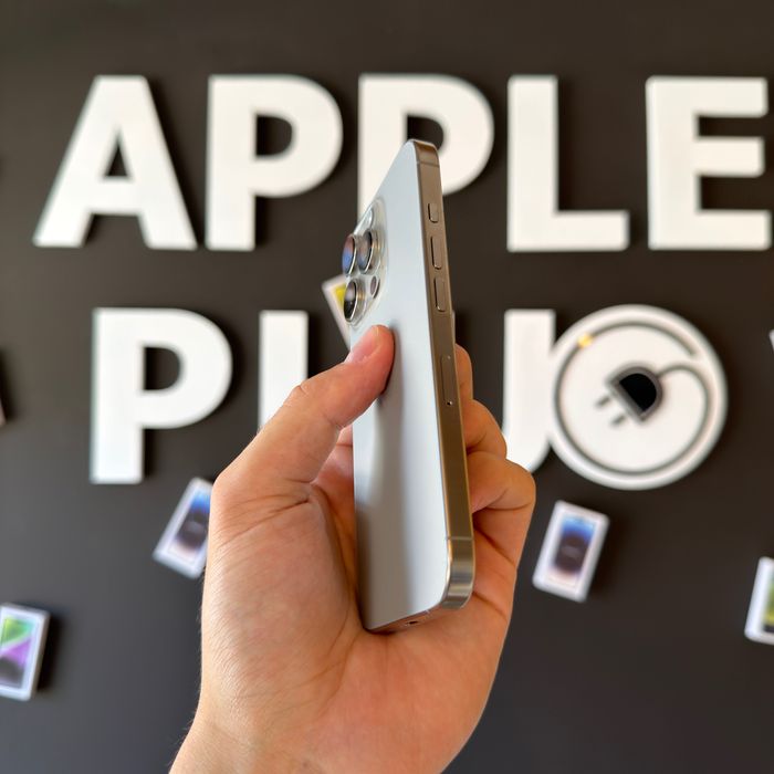 iPhone 16 Pro 256Gb Natural Titanium 95% Baterie + 24 Luni Garanție / Apple Plug