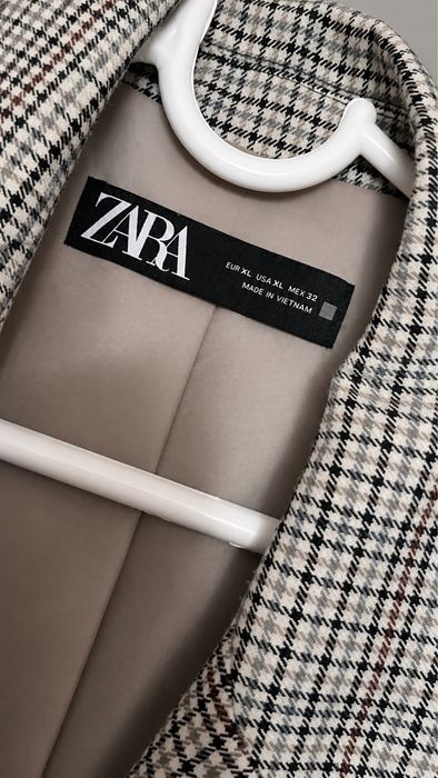 Пиджак Zara оригинал oversize XL