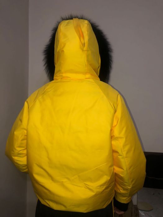 Куртка с мехом чернобурки