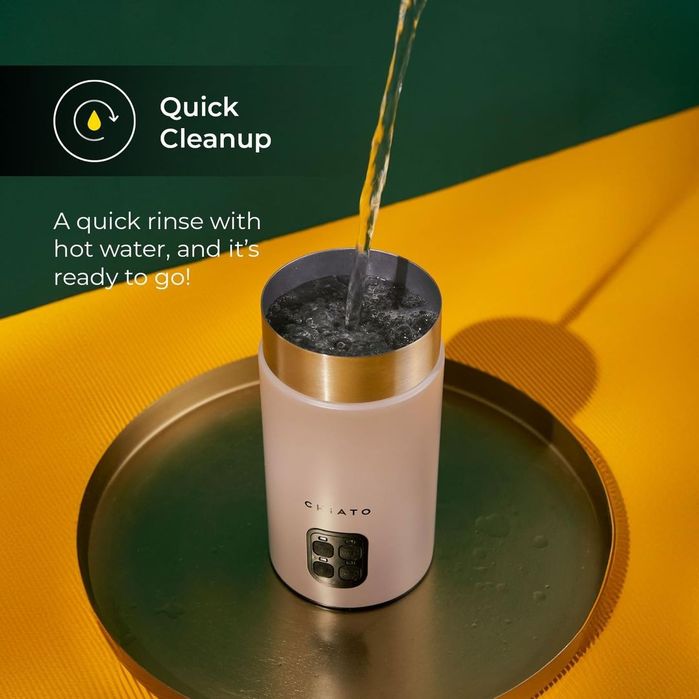 Spumator Lapte CHiATO 4 in 1 Electric pentru Latte Matcha