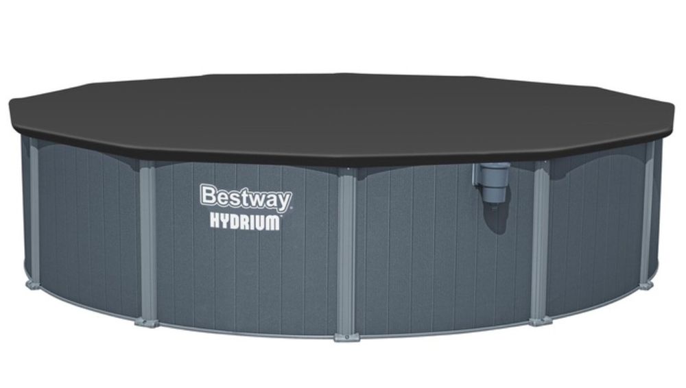 НОВ!Суперлукс метал Басейн Bestway Hydrium 5.49м-1.32м 2г гаранция