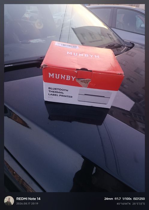 Vând imprimantă termică de etichete MUNBYN – Bluetooth