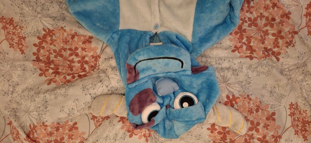 Pijama salopeta Monster