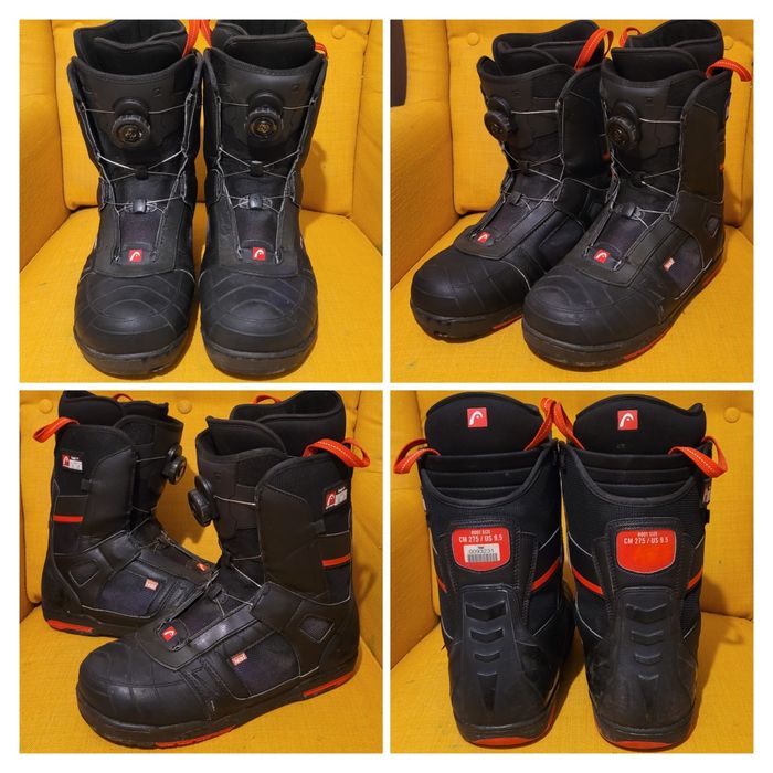 Boots snowboard HEAD BOA 42.5 / 27.5 cm / US 9.5