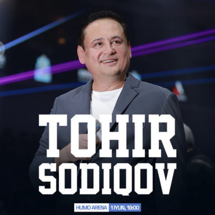Toxir Sodiqov konsertiga bilet