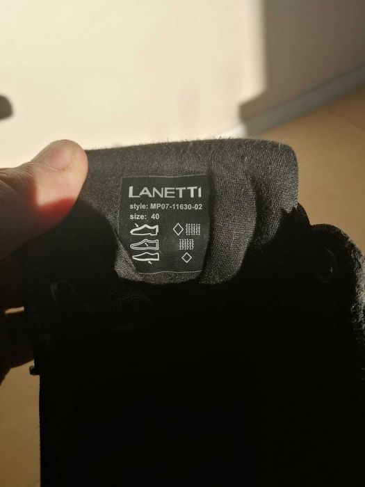 Pantofi barbatesti negri marimea 40