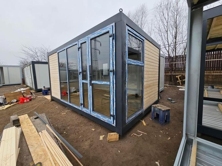 Containere cu vitrina   containere tip showroom  Container Modular