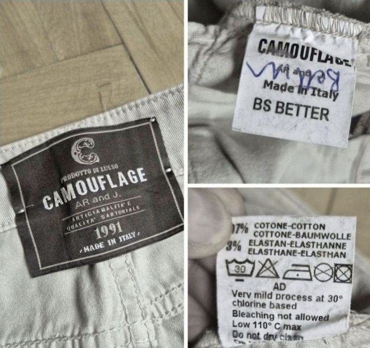 Pantaloni Camouflage AR and J, Slim Fit, Bărbați, Mărimea 46 (S)