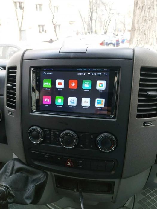 Reducere – Android 15 Mercedes Sprinter/VW Crafter – QLED, 4G, CarPlay