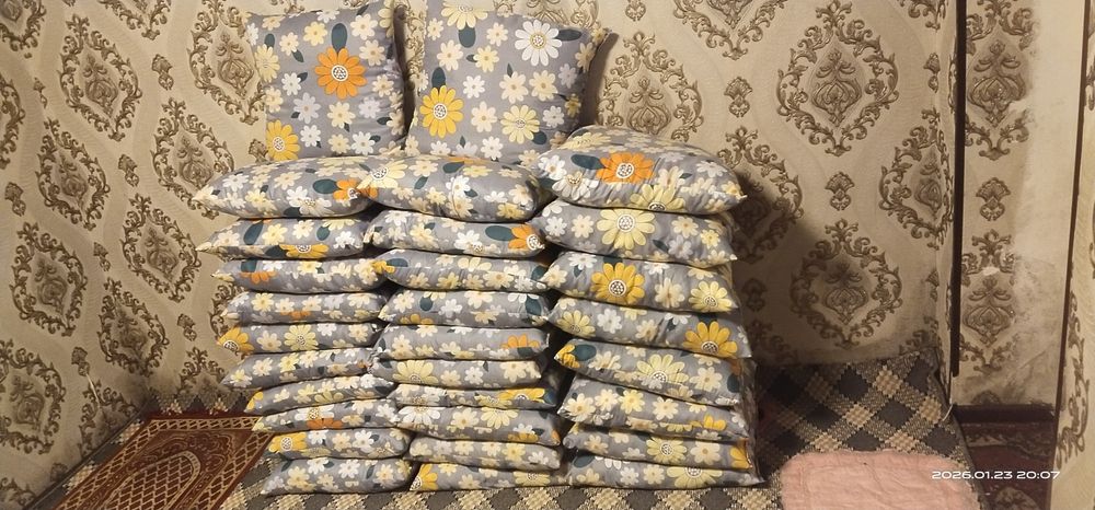 Yostiqlar sotiladi jufti 35 000  mex dan 200ta donaga ham