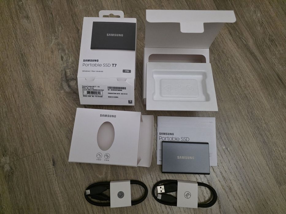 Samsung T7 SSD External Drive 1TB