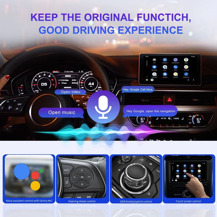 Adaptor Wireless CarPlay - Conexiune WiFi 5Ghz și Bluetooth