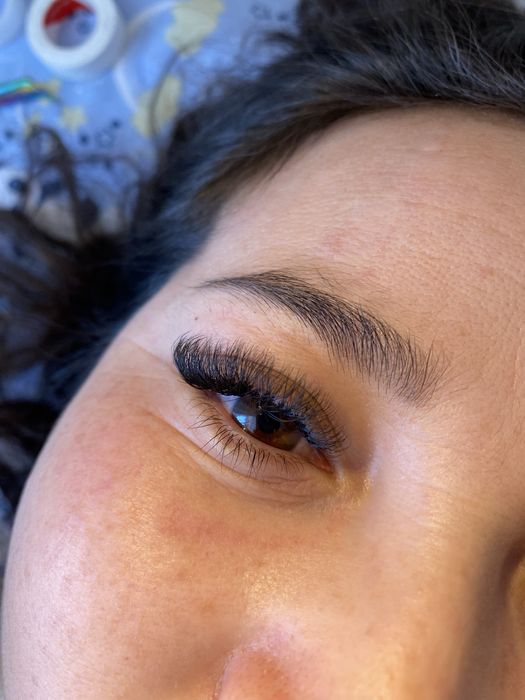 Наращивание ресниц майкудук пруды