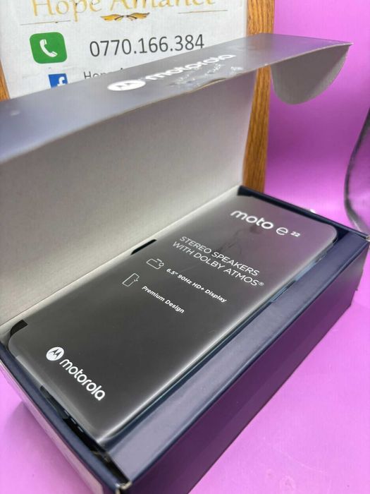 HOPE AMANET P2-Moto e22 desigilat de proba 64 GB/4 RAM