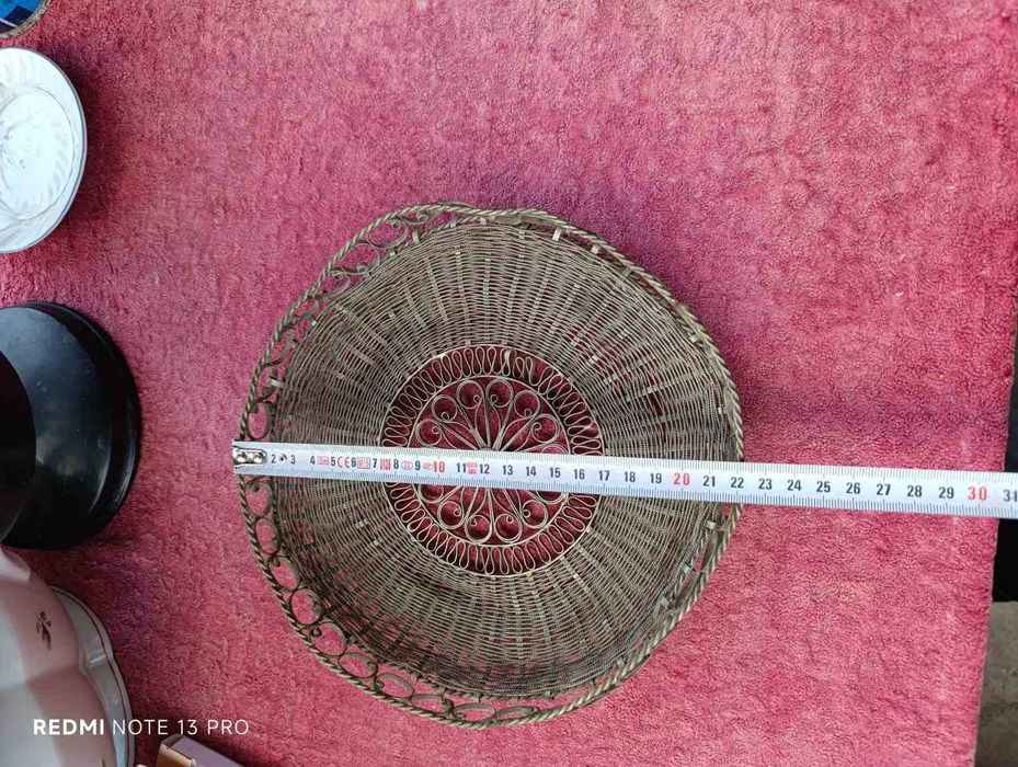 Стара фруктиера плетка филигран