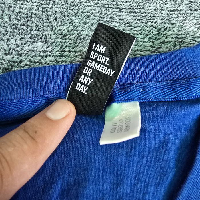 Tricou Adidas - femei - XL - albastru - ca nou